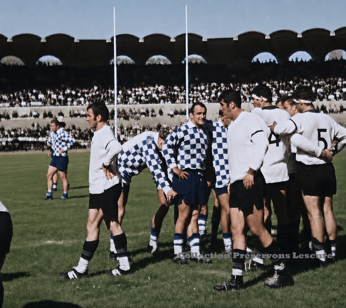 PreservonsL's tweet photo. Aujourd'hui, 28 mai...1967 : Pour la première fois de son histoire, le Club Athlétique Béglais dispute la finale du championnat de France de rugby, laquelle se déroule au stade municipal de Bordeaux...mais s'incline 11-3 face à Montauban https://t.co/YGUgx05HUr
