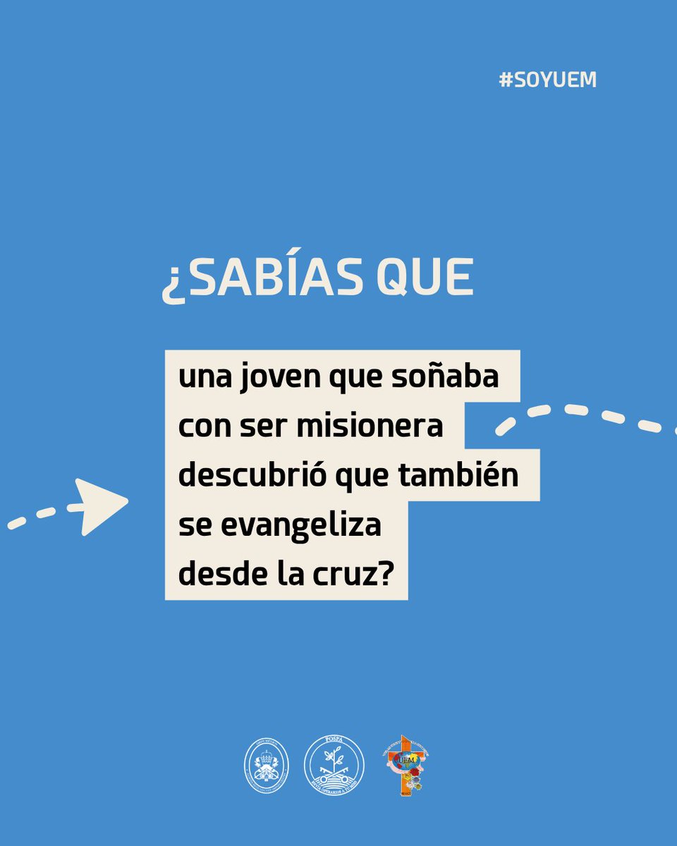 ompemexico's tweet photo. ✨¿Sabías que una joven que soñaba con ser misionera descubrió que también se evangeliza desde la cruz?

❤Porque el Corazón de Jesús transforma el dolor en esperanza y la entrega en salvación.

#SagradoCorazónDeJesús #SoyUEM #MisiónDesdeLaCruz #EsperanzaMisionera #OMPEMéxico https://t.co/Q5B3Vn7Y5S