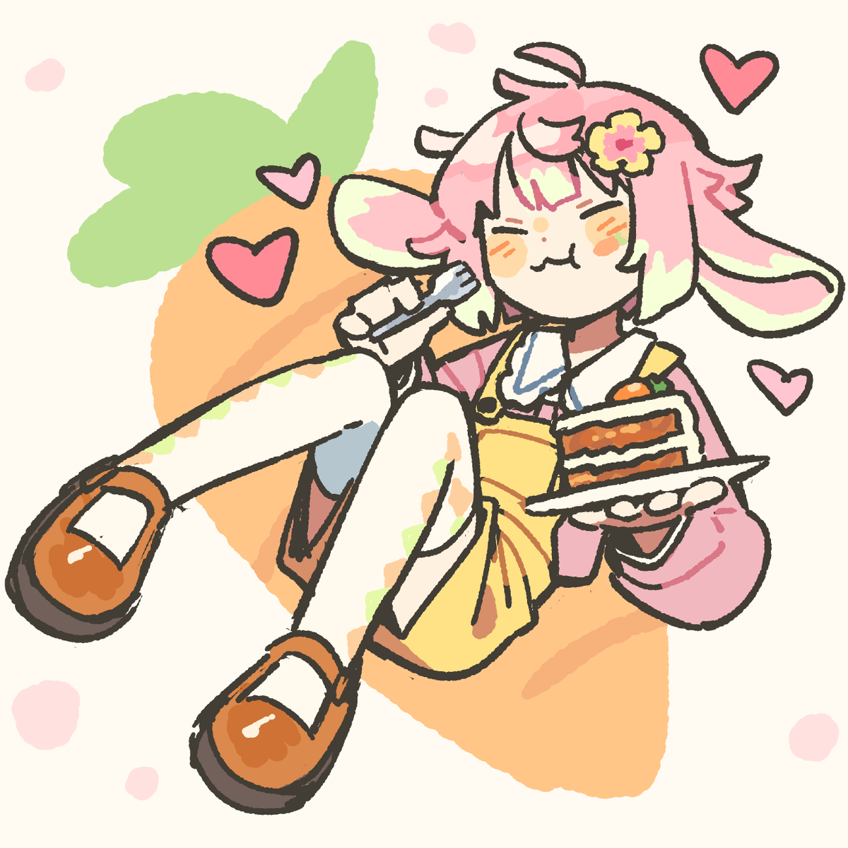 shirybun's tweet photo. Could you think of a sweeter treat~? https://t.co/u9EvxsaJHh