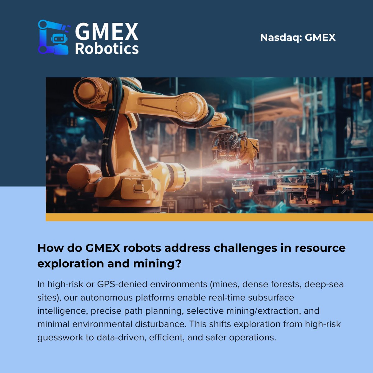 GMEX Robotics (formerly FItell Corporation) tweet media