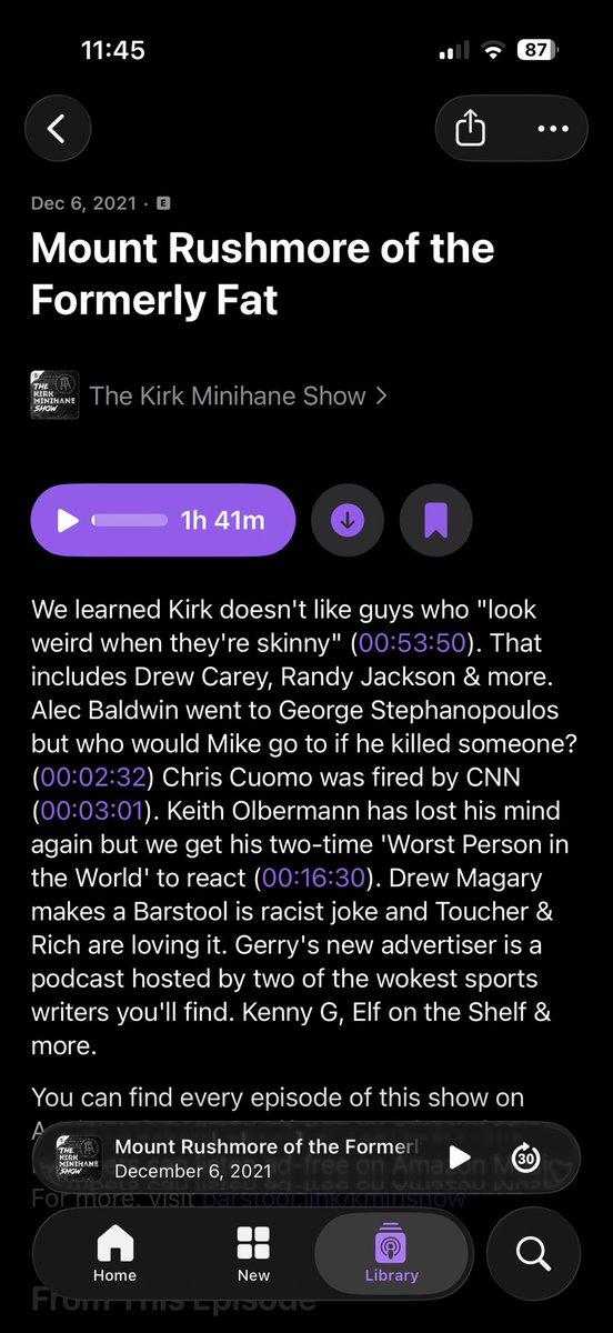InstantKirk's tweet photo. think this may be the perfect @kirkminshow episode https://t.co/DD4IkfxfSK