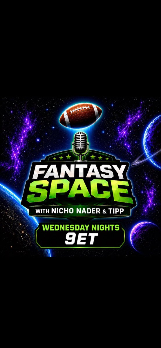 NichoRoessler's tweet photo. Launch is getting close 🚀

Fantasy Football Space is almost here. Tap in, turn on notifications, and follow us everywhere so you don’t miss the launch 👇 

IG: https://t.co/fd2kv3PjXn
TikTok: https://t.co/IuD1t9nZ4g
YouTube: https://t.co/rnKtCPeyU9
Twitch: https://t.co/7OBqN9B9Bf
X: https://t.co/VzX1YCCzv3

Who’s ready? 👀
