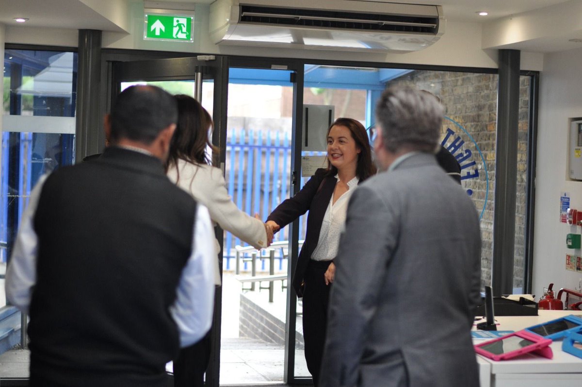 JamesAsser's tweet photo. I was pleased to welcome (with Mayor of Newham, Forhad Hussain) Stephanie Peacock MP, Minister for Sport, to hear about great work carried out by Fight for Peace. Including importance of sport,  youth services such as mentoring, education &amp; employability support which they offer. https://t.co/HHWIDxke9n