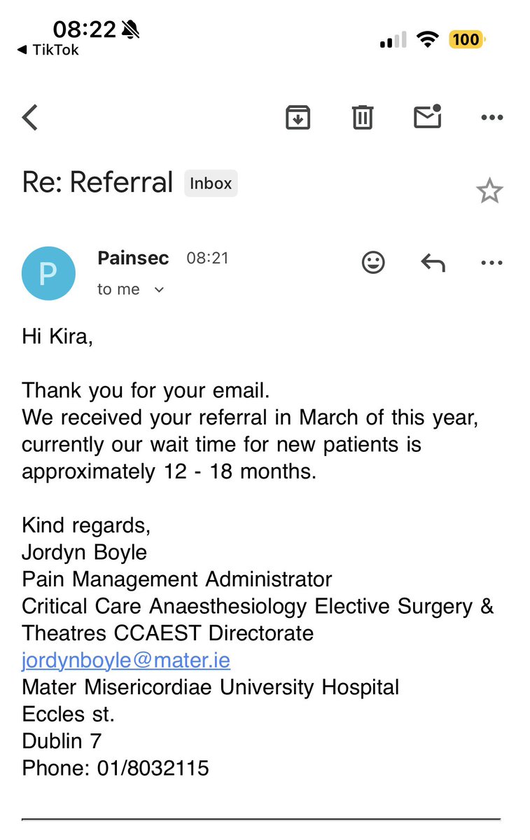 Kiracabs's tweet photo. I was discharged from adult spinal services as they said there was nothing more they could do for my chronic pain and I had to ask to be referred to pain management in which I’m still waiting in agony to see someone. Another waitlist for me again to be left in more pain!! https://t.co/yTU97ZAXsX