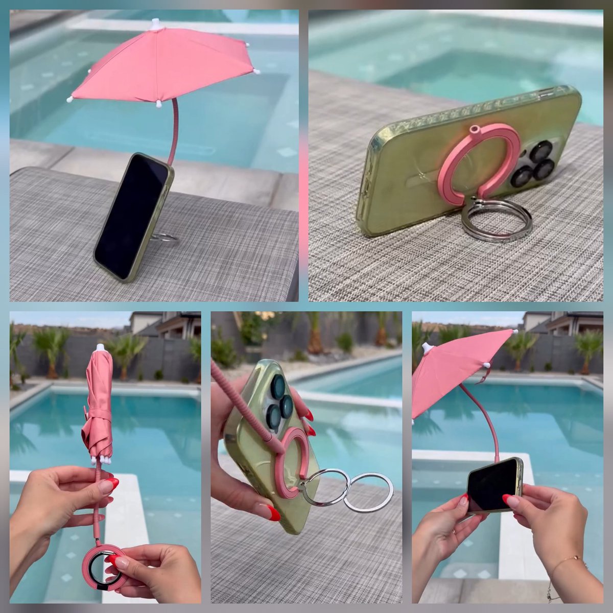 sell_savvy360's tweet photo. Tiny Phone Umbrella You Need This Summer
π https://t.co/ceCm5zmapj
Via @amazon
A mini magnetic umbrella that attaches to your phone, blocks the sun, and works as a stand too. Summer gadget obsession unlocked π
.
#SummerGadgets #PhoneAccessories #AmazonFinds #BeachEssentials https://t.co/tgEMyQSVc0