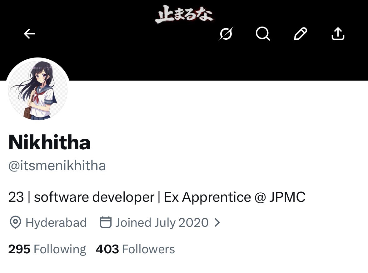 Nikhitha Reddy tweet media