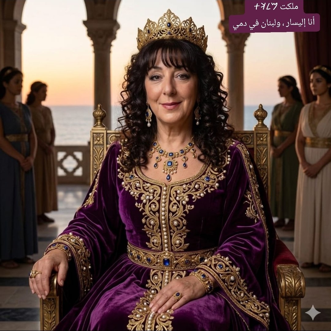 Bio01808506's tweet photo. @MissPhoenicia 
ملكت 𐤌𐤋𐤊𐤕 🏛
أنا إليسار إبنة النعيم والجمال
أنا إليسار، ولبنان في دمي🌲
أنا ابنةُ الفينيقيين، من بحرِ صورَ أتيت،
أحملُ صبغةَ الملوكِ الأرجوانيّة وسرَّ الحرفِ بين يديّ 💜
إذا نظرت إليّ، فاعلم أنّ التاريخَ عادَ بوجهِ امرأة 💜
@fadymozaya https://t.co/xTeKKYRUEg