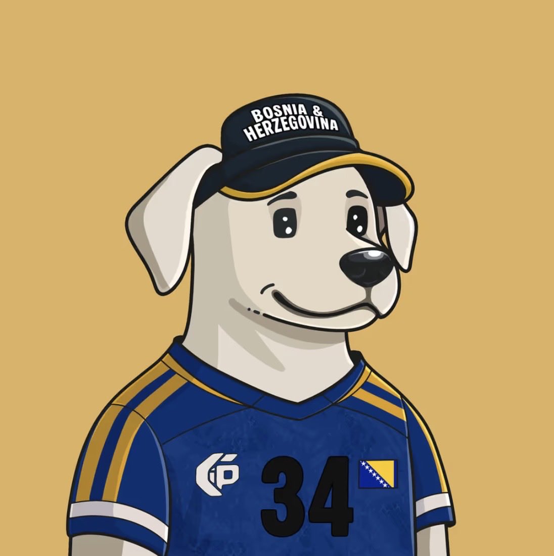 OxSimpleFarmer's tweet photo. And the games begin! 

World Cup is now 2 weeks away! So get in early and represent ! 

You already know I have to represent my home country of Bosnia and Herzegovina!  🇧🇦 

Let’s see who else has national pride!

Hope everyone loves the art as well I think the detail is awesome. https://t.co/t8JRo2KfcM