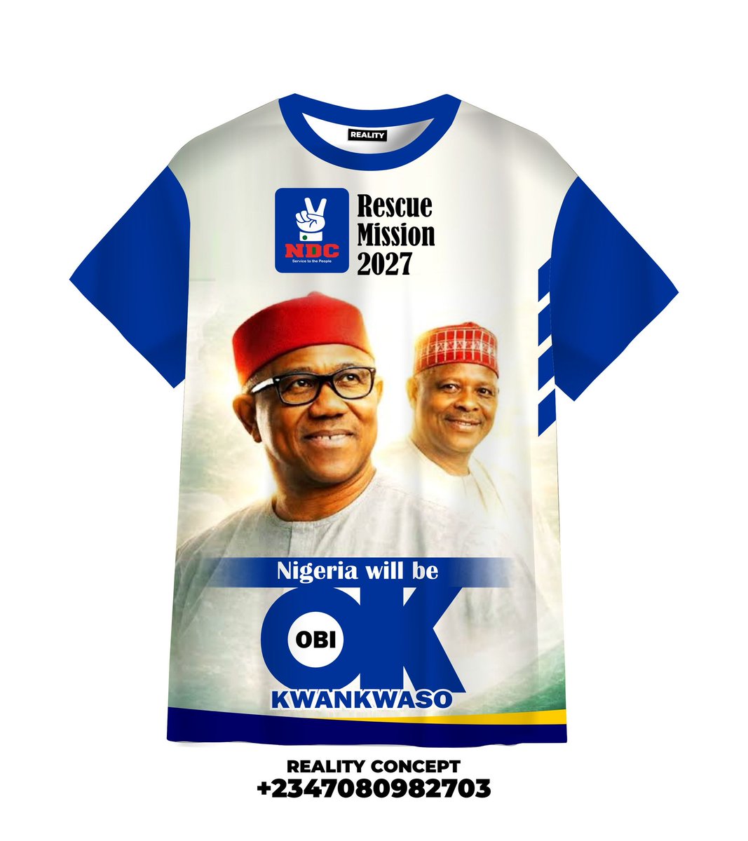 RealityDeSunday's tweet photo. @NigeriaNDCHQ Peter Obi 3d polo at affordable price
6k only https://t.co/P4mWX8qxMr