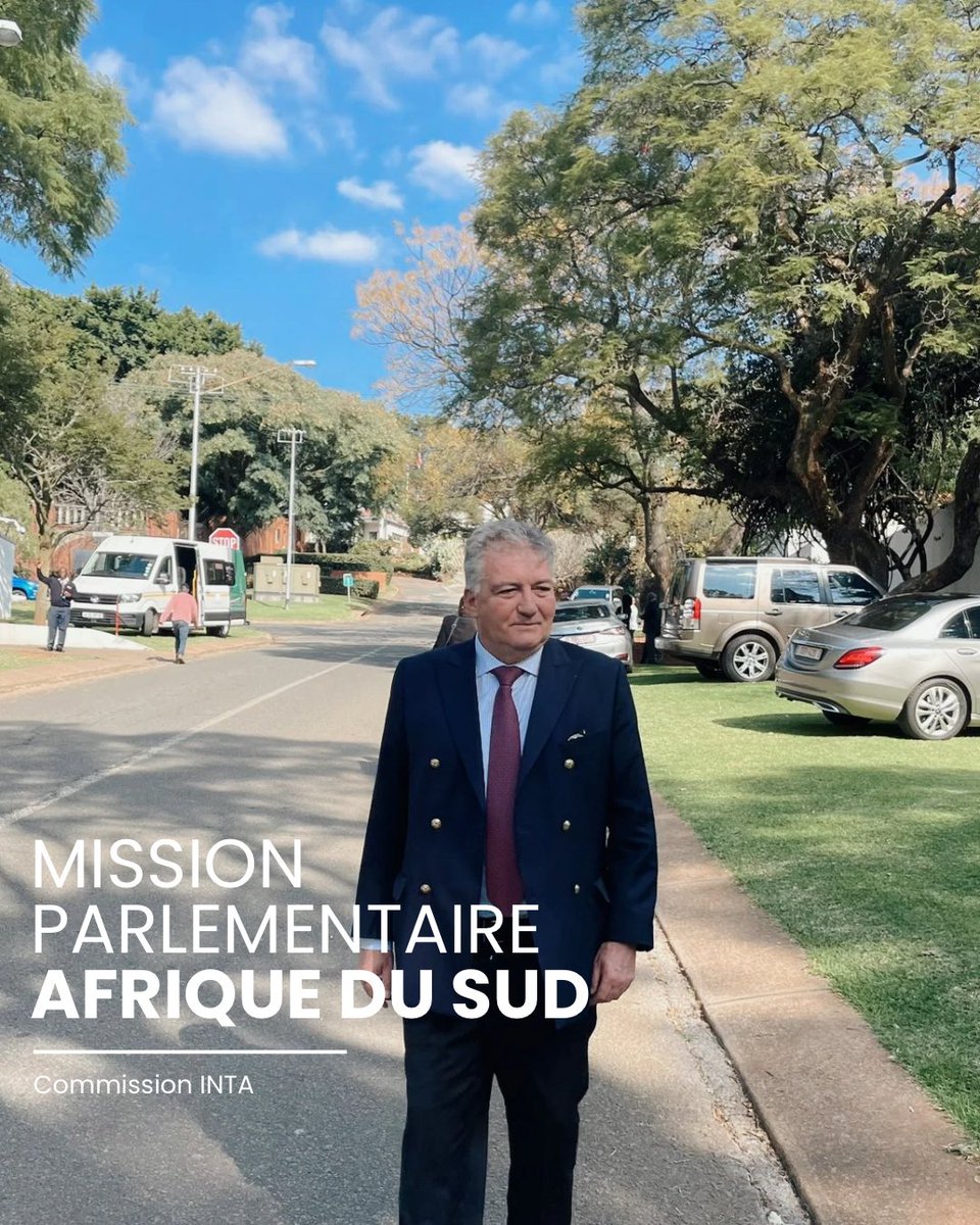 Bay_Christophe's tweet photo. Mission parlementaire en Afrique du Sud 🇿🇦 

Cinq jours de travail sur le terrain, de Johannesburg à Pretoria jusqu’au Cap, pour mieux comprendre les enjeux de nos échanges commerciaux avec un partenaire clé du continent africain.

Au programme : rencontres avec le Parlement sud-africain et ses commissions Commerce, Énergie et Ressources minières, échanges avec les ministres du Commerce et de l’Énergie, et dialogue avec les acteurs industriels présents sur place

Au cœur des discussions : l’accès aux matières premières et aux ressources minières stratégiques, les chaînes de valeur dans les industries propres, les conditions de concurrence pour nos entreprises et l’avenir de nos relations commerciales avec l’Afrique du Sud.