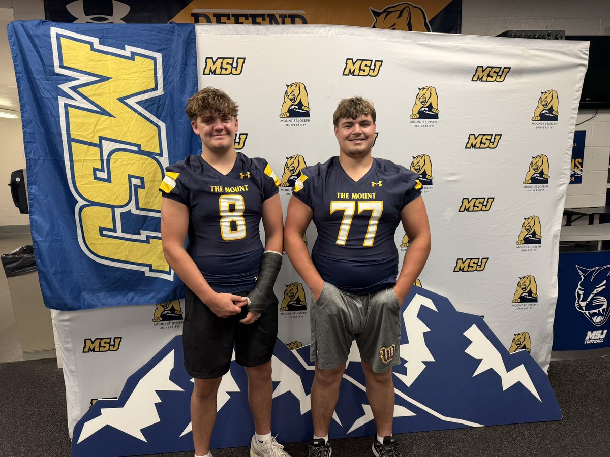 EmanuelGibbs77's tweet photo. After a great visit to @MSJ_FB I am extremely blessed to receive a offer from Mount St Joseph university thank you @CoachHug9 for the invite. @CoachNOsborne https://t.co/XRGPxoN0Wt