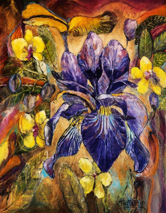 MichaelHartste2's tweet photo. Art of the Day! "A Purple Iris". Buy at: https://t.co/1acwVAKim5 https://t.co/Z12xdVipdF