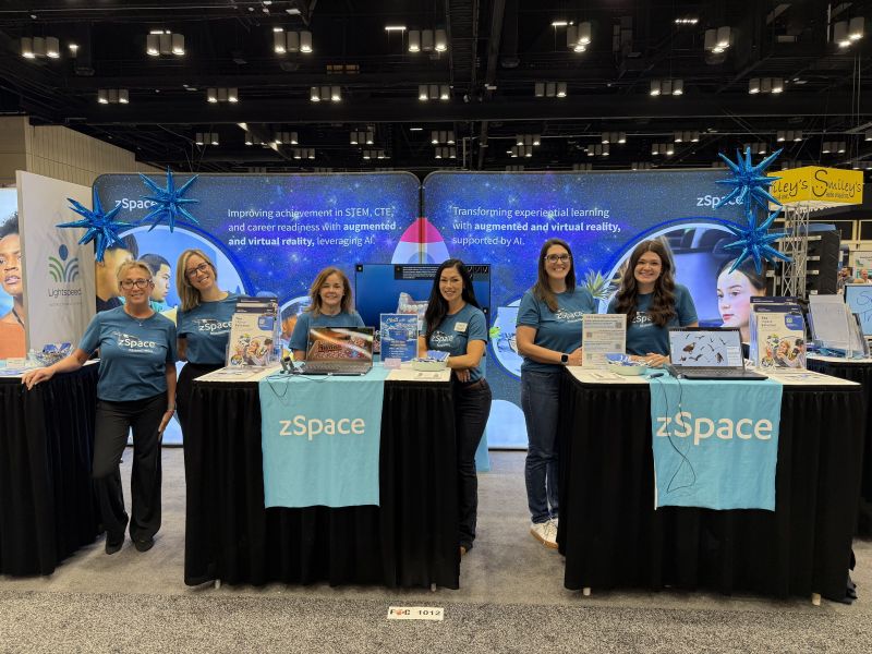zSpace's tweet photo. T-minus one month until ISTELive 26! ⏰ Visit Booth 1333 in Orlando to see 3D learning, ask questions, and enter our YETI giveaway. Free expo passes → https://t.co/ci7DxYf7HG Drop a 👋 if you're coming! #ISTELive26 #zSpace #EdTech #FutureOfLearning https://t.co/3A9YDZVAJd