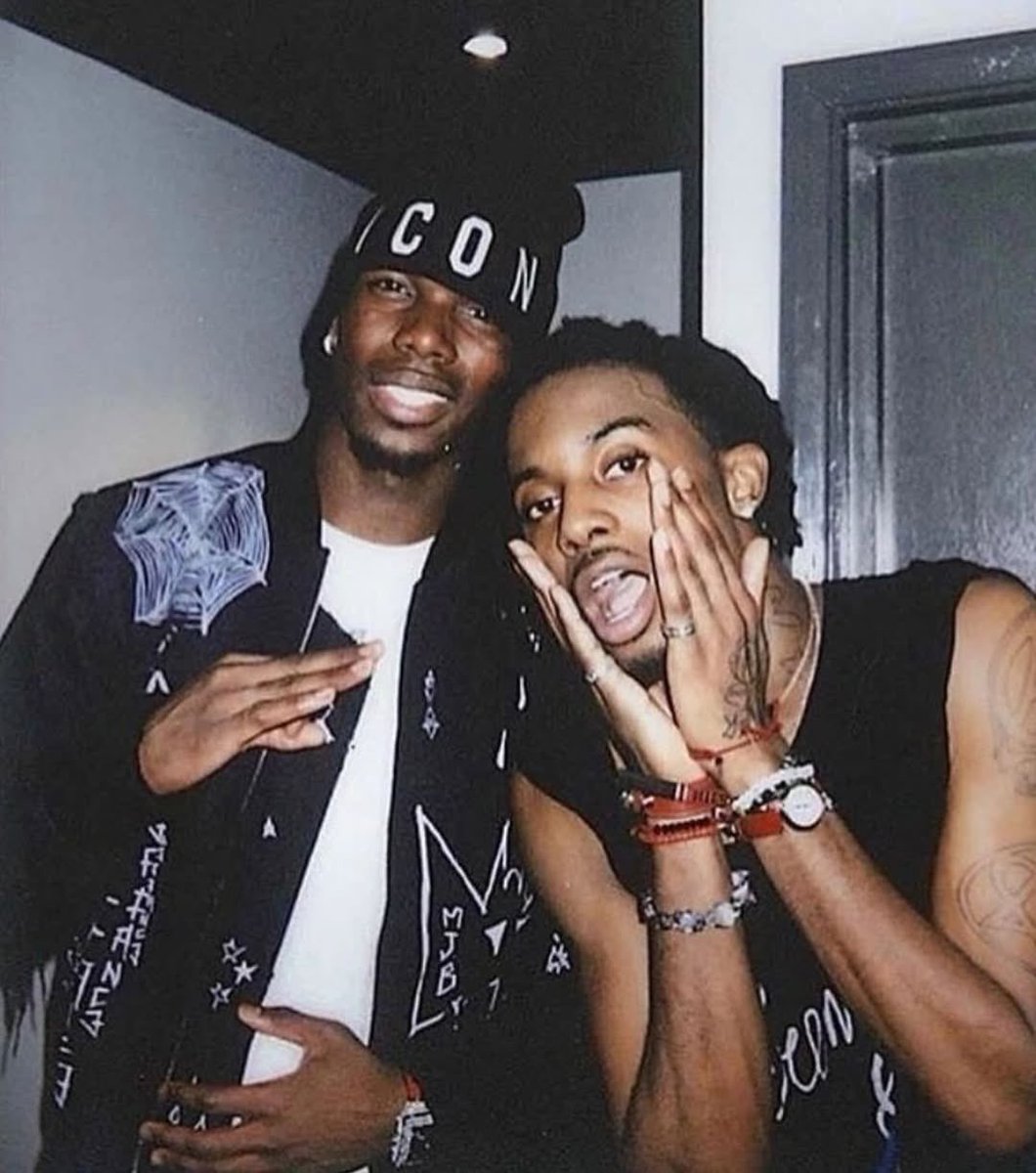 opiumrelated's tweet photo. Playboi Carti &amp; Paul Pogba 🇫🇷 (2018) https://t.co/BhtWew4Bao