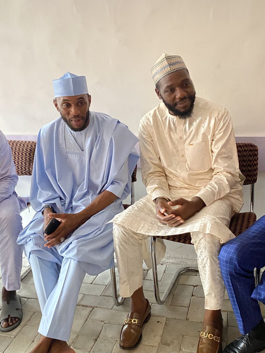 tga2027's tweet photo. Hon. Mahmood Maman Lagos paid a Sallah homage visit to Hon. Tahir Gambo Abubakar at his residence as part of the Eid-el-Kabir celebrations. The visit reflected the spirit of unity, brotherhood, and mutual respect that characterizes the Sallah season. https://t.co/bY6GmobY9v