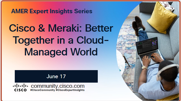 ryanfalk's tweet photo. Ready to simplify your network? 🌐

Discover how Catalyst 9200, 9300, and 9500 switches work better together with the Meraki dashboard. Get unified visibility, streamlined operations, and enhanced security in one place.

Register here: https://t.co/wBDfNP8j4n https://t.co/xb8aMqWnsh