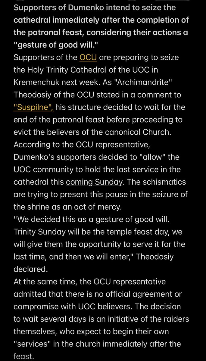 Call of Orthodox Ukraine tweet media