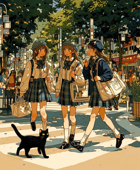 「今日はご(5)ふ(2)く(9)の呉服の日だったり、こう(5)ふ(2)く(9)で幸福の日だったり、こ(5)んにゃ(2)く(9)でこんにゃくの日だったりと、語呂合わせ満載の日だよ」 「そんなことより、毎月29日といえば肉(29)の日だよね」 「放課後、肉食べに行くかー。じゃぶしゃぶ食べ放題」