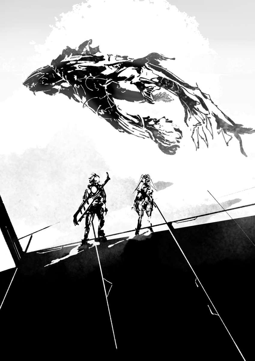 HouseQuay's tweet photo. Happy anniversary to Xenoblade Chronicles Definitive Edition: Future Connected!
Have a new little doodle of the first scene that imprinted on my brain from the trailer.
#xenobladeDE_fes26 #xenoblade https://t.co/eEvxcmrqAG