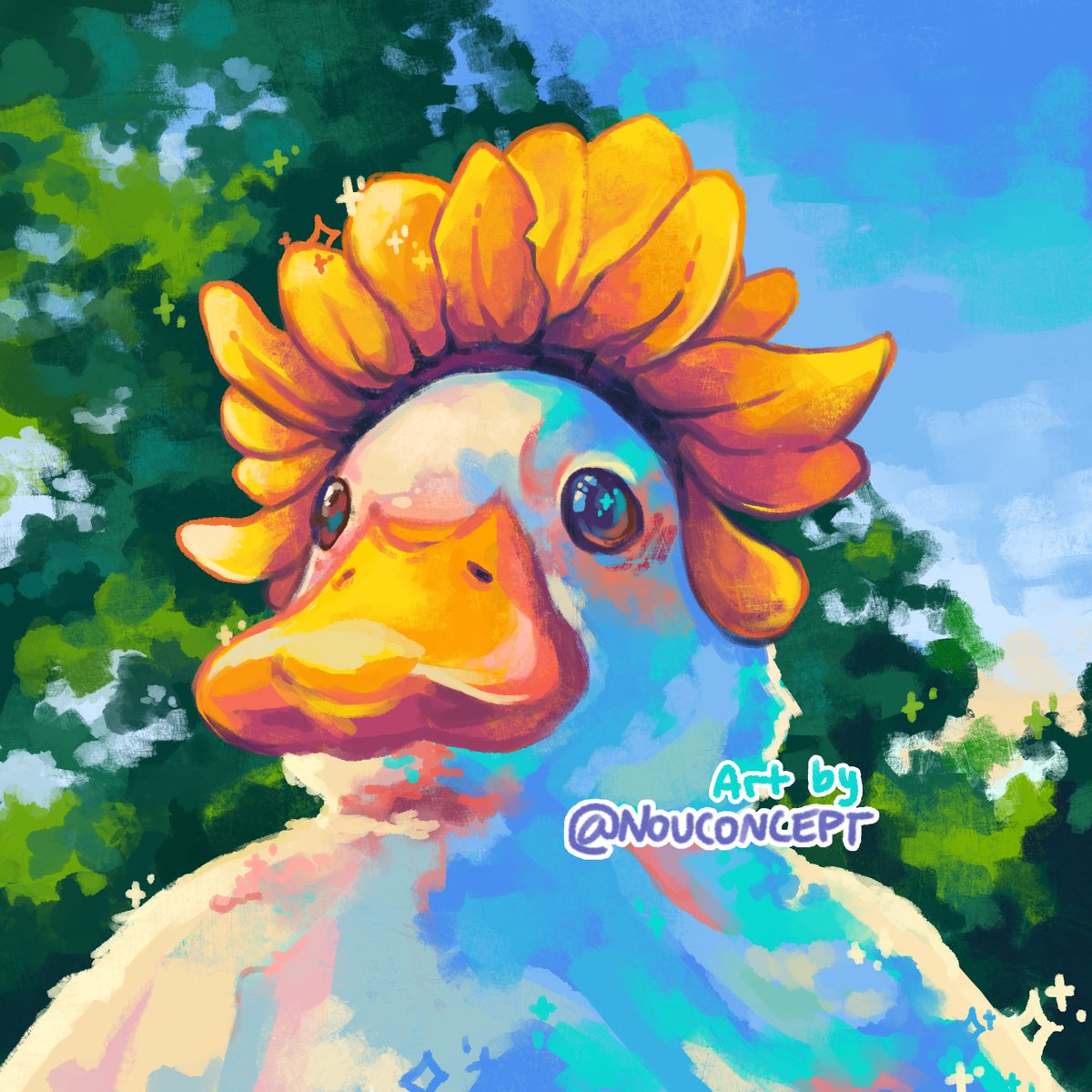 nouconcept's tweet photo. pato 🦆🌈✨ https://t.co/XBSx932XVh