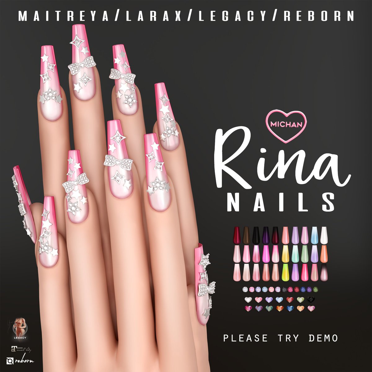 KawaiiFeedSL's tweet photo. Michan: Rin Nails @ The Fifty〡Taxi: https://t.co/lqIKHZ8Yvg
#SecondLife #Michan #TheFifty #Secondlifeevent #Secondlifecontent #KawaiiFeed https://t.co/nFZAaOizii
