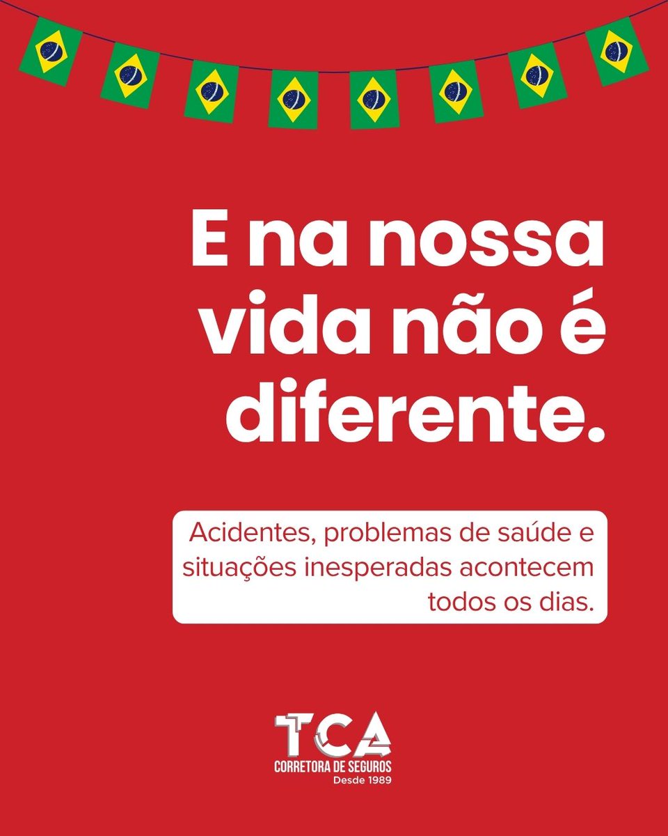 TCASEGUROS's tweet photo. Você nunca acha que vai acontecer… até acontecer.

Por isso, planejamento e proteção são essenciais para garantir mais tranquilidade nos momentos difíceis.
✔️ Seguro de vida
✔️ Acidentes pessoais
✔️ Proteção financeira

📲 Entre em contato com a TCA Seguros.

#neymarjunior https://t.co/bMSfEht5Vm