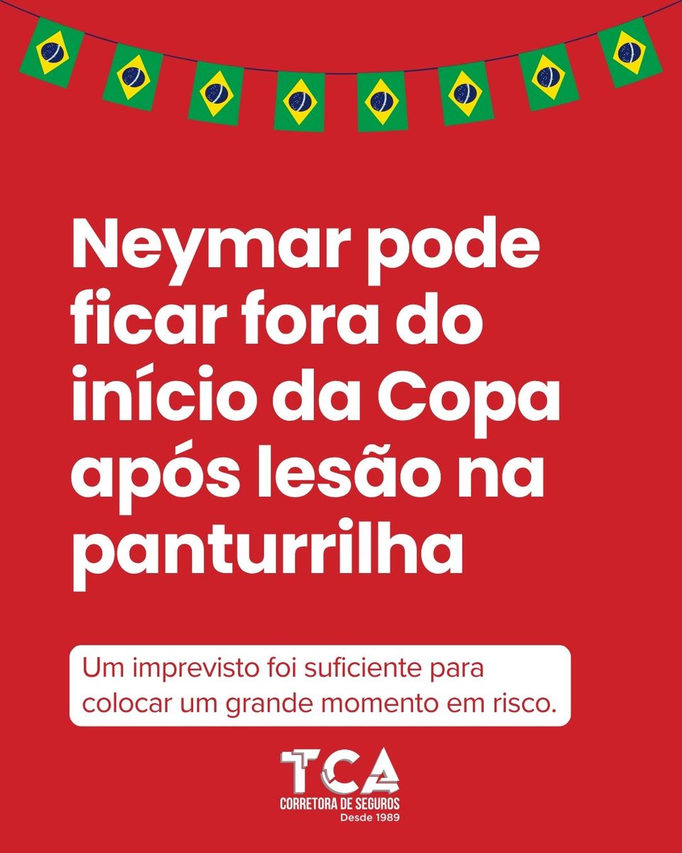 TCASEGUROS's tweet photo. Você nunca acha que vai acontecer… até acontecer.

Por isso, planejamento e proteção são essenciais para garantir mais tranquilidade nos momentos difíceis.
✔️ Seguro de vida
✔️ Acidentes pessoais
✔️ Proteção financeira

📲 Entre em contato com a TCA Seguros.

#neymarjunior https://t.co/bMSfEht5Vm