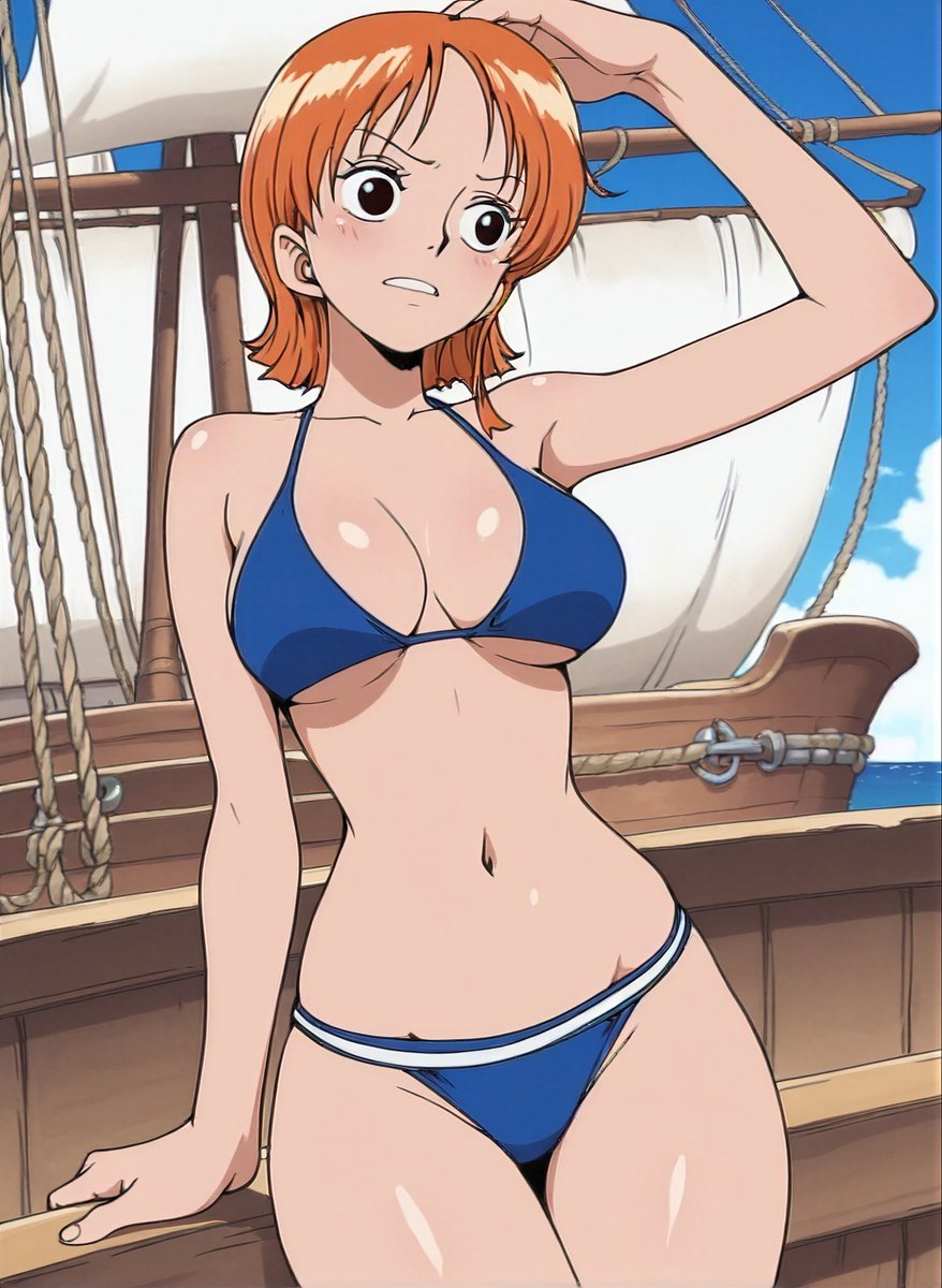 emmaprincess03's tweet photo. Nami - One piece https://t.co/9HWssZaS44
