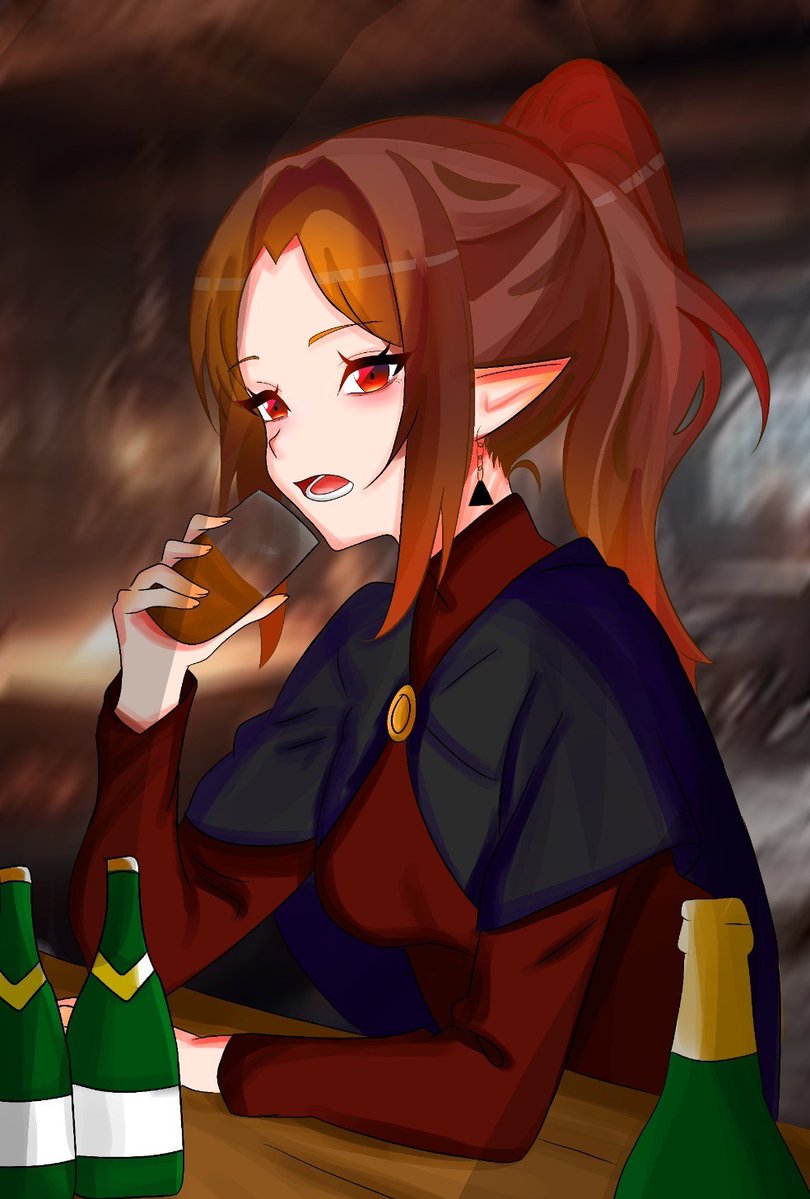 A_Karsten98's tweet photo. Quizás ya lo mencioné. Pero Hexe suele ocultarse bajo el nombre de "Velka" y una apariencia élfica.
No viene mal ya que, ¡Velka aparece mucho en el Vol 2. de #Infected!
#hexe #anime #oc #art #commision #wattpad #inkspired #fantasia #novela #illustrationㅤ https://t.co/xcbQ5JMp7G