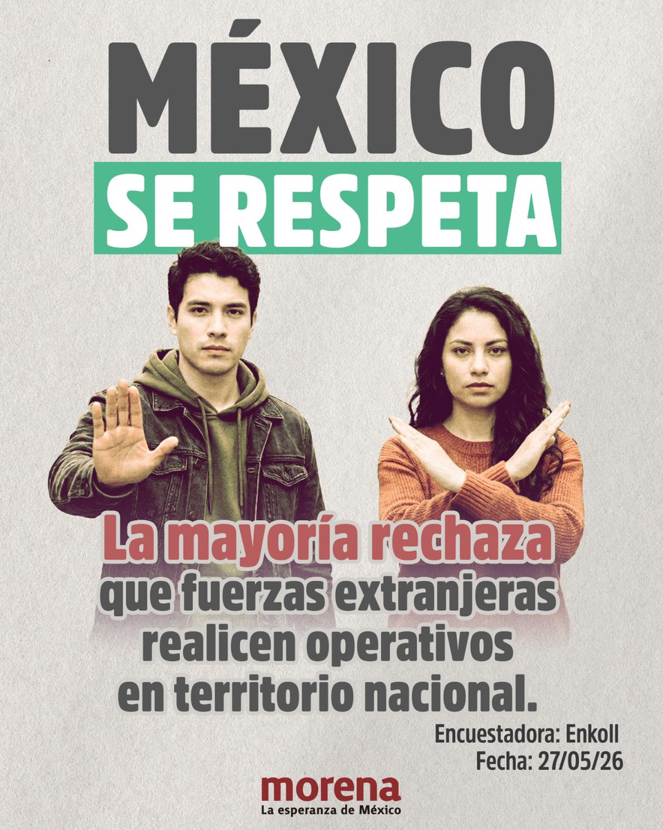 Morena tweet media