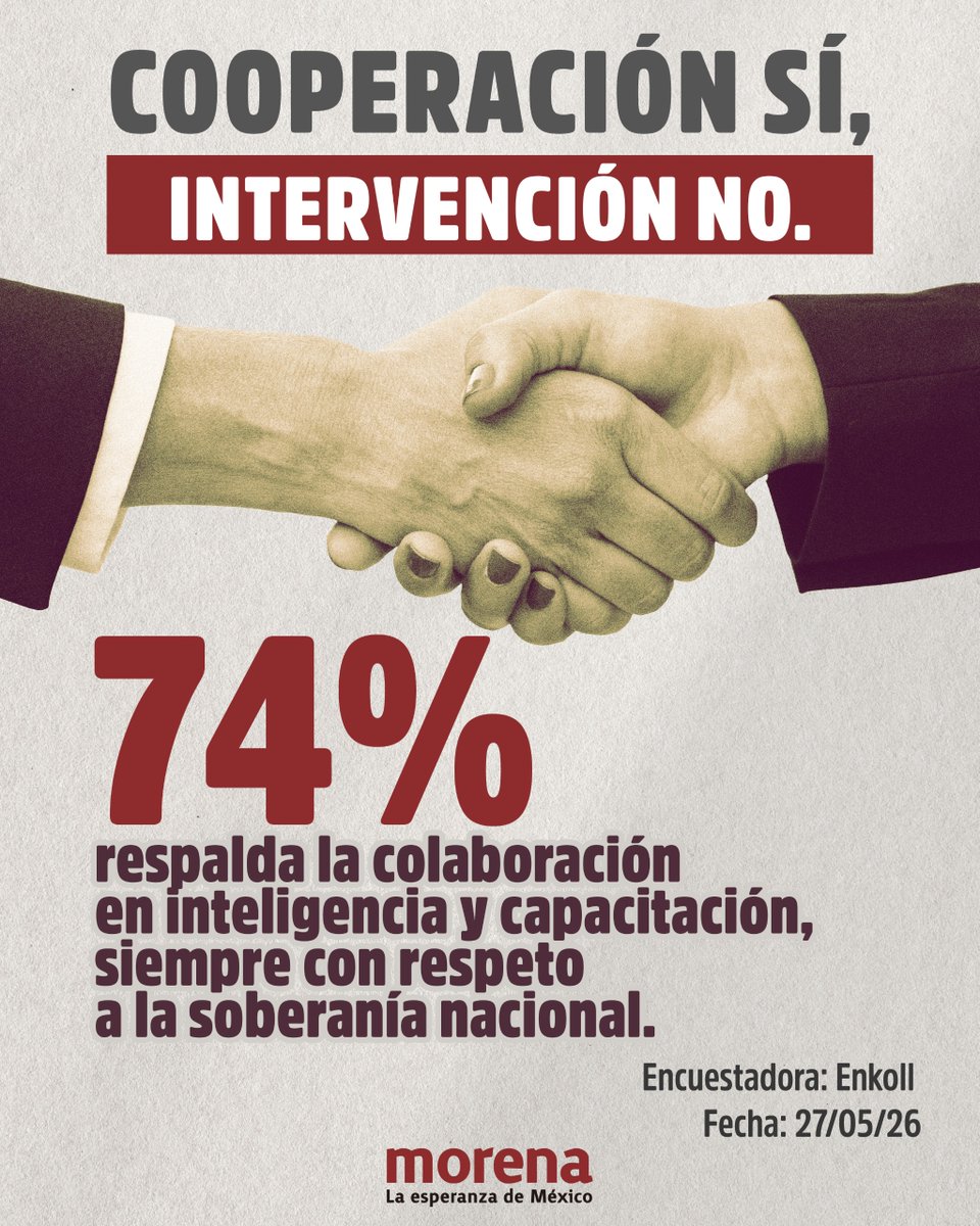 Morena tweet media