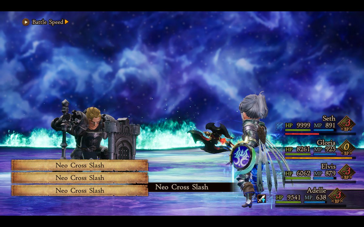 JRPG_Warrior's tweet photo. My Top 4 JRPG Battle Systems⚔️

① Active Dimension Battle — (Final Fantasy XII)
② Press Turn — (Shin Megami Tensei III: Nocturne)
③ Brave/Default — (Bravely Default II)
④ Traditional Turn-Based — (Dragon Quest XI)

Honorable Mention: Action Time Battle (Trails in the Sky 1st) https://t.co/ct5EnDpGOp