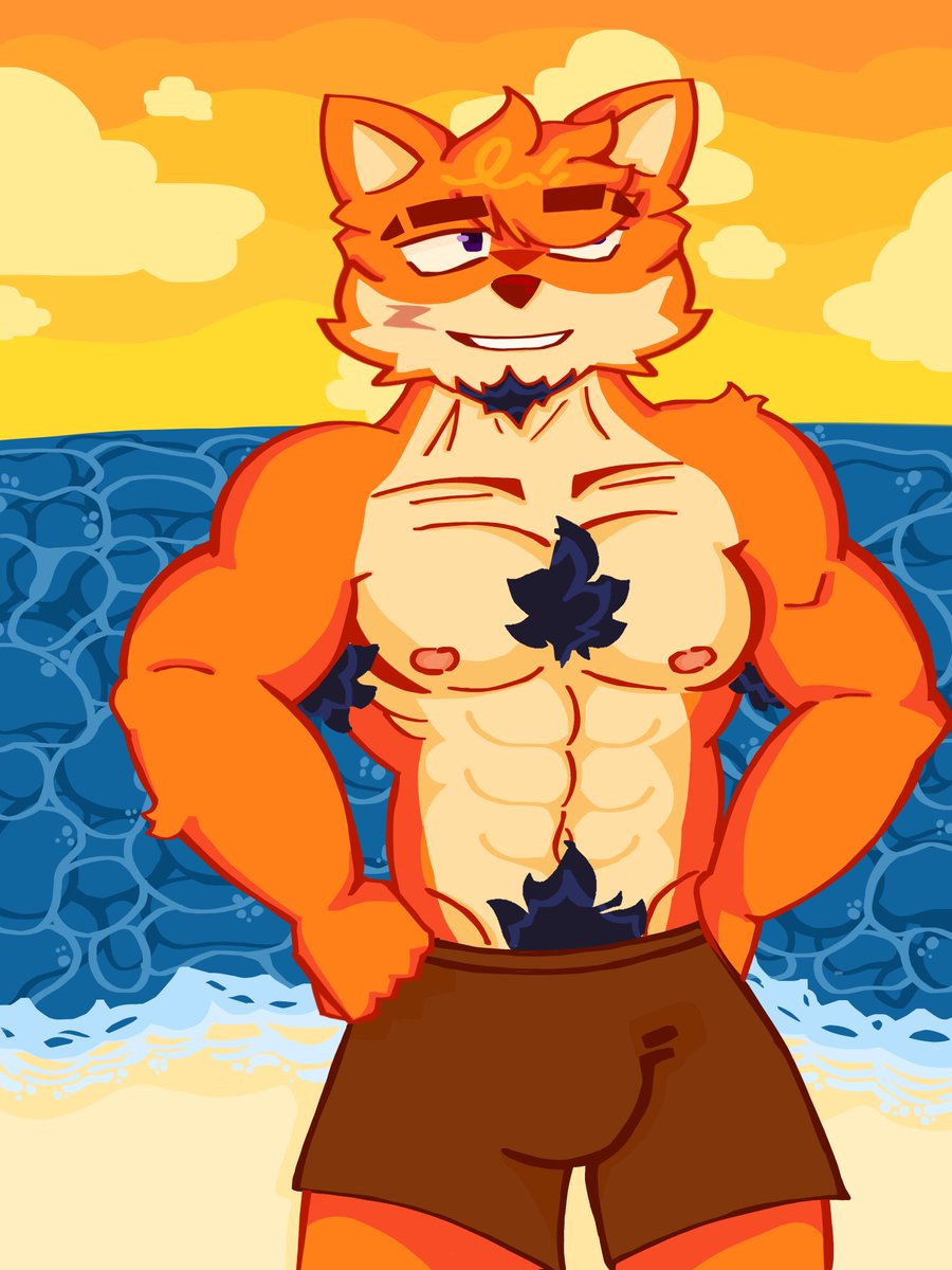 holykeem's tweet photo. Dibujo del oc de @history_pi1557 🤙🦊🔥(no me lo pidió pero lo hice de todos modos) 
En estos días subo el dibujo de mi oc 🙏 https://t.co/PFoScKEN1Y