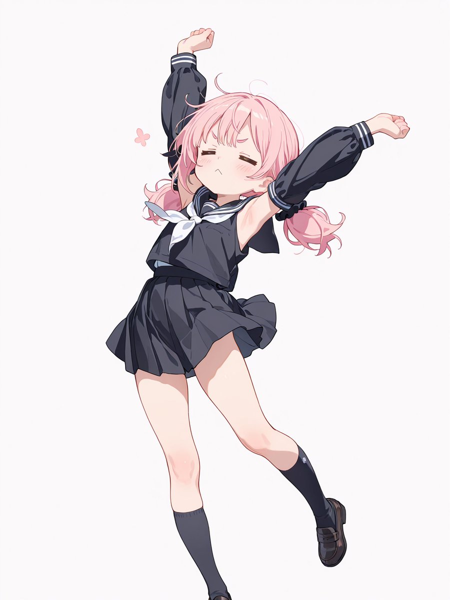 POPrator_AI's tweet photo. 金曜日のおーでーまーしー！

あとちょいがんばっ https://t.co/QHXscmBxtQ