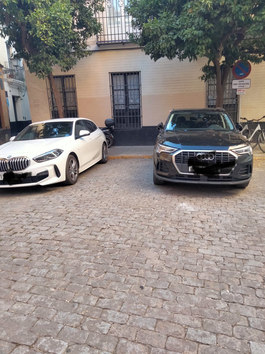 TomasGomez_1077's tweet photo. Pl.B.Suceso,desde ayer. El guiri no paga Tasa Tca.pero tiene prebenda para aparcar, el sevillano que se joda. El guiri no paga la subida de 120 € de basura, pero tiene  "derecho" a dejar las bolsas donde le salga. El sevillano que pague. @SevillaSeMuere @acomosi @judit_sinhache https://t.co/rAPAcMrdMc