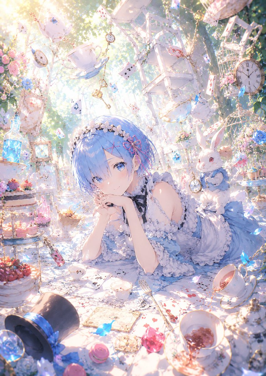 rerem123789's tweet photo. おはようございます！
今日の癒しです(*´˘`*)
 #レム  #リゼロ  #rezero https://t.co/hY6xeI3GbJ