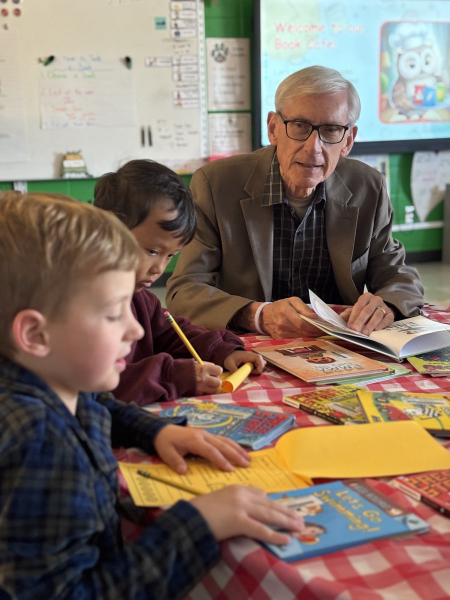 Governor Tony Evers tweet media