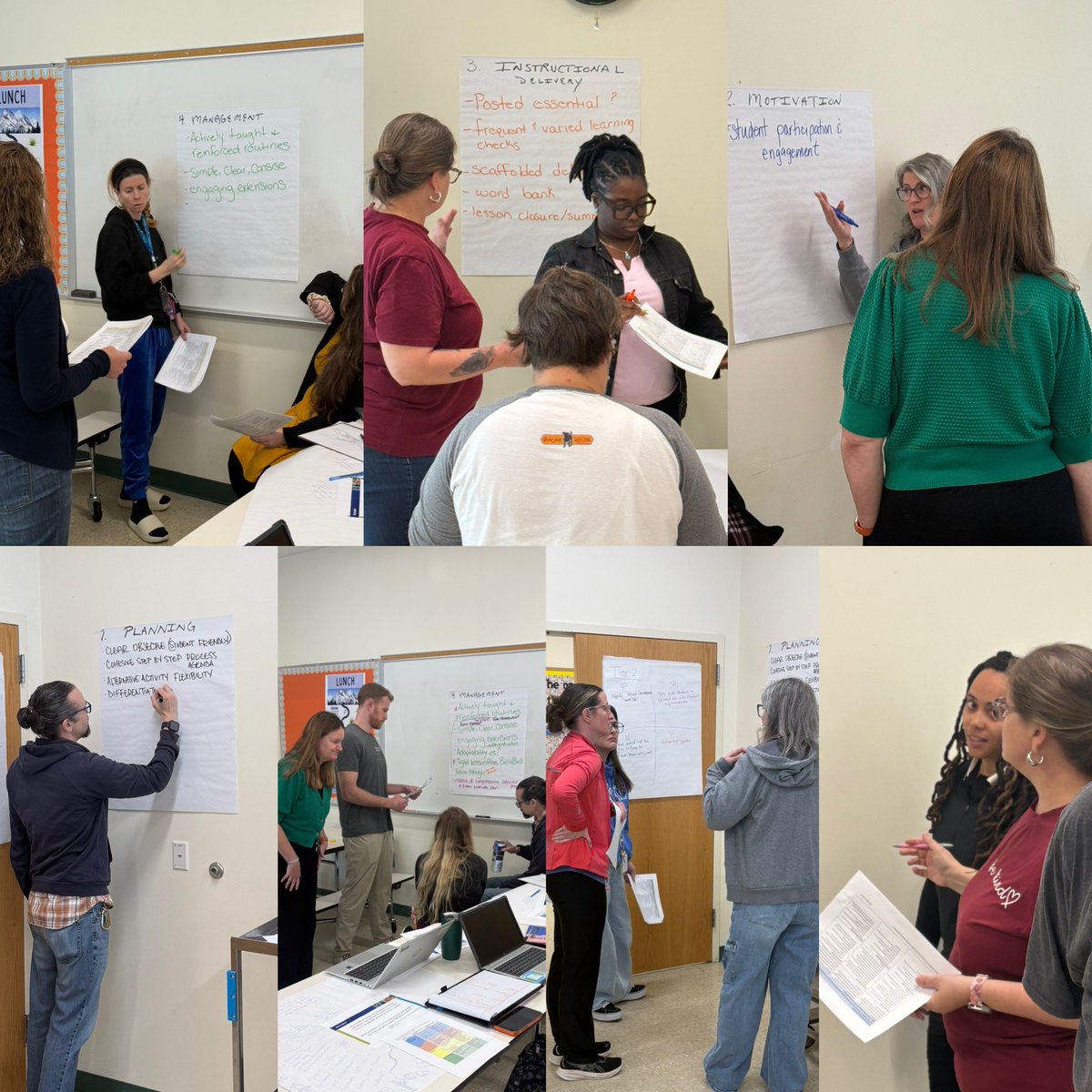 BCPSCrossroadCS's tweet photo. Teachers engaged in professional learning to prepare for the implementation of the new teacher evaluation system. @Fschrader1 https://t.co/4KCJj4dCR6