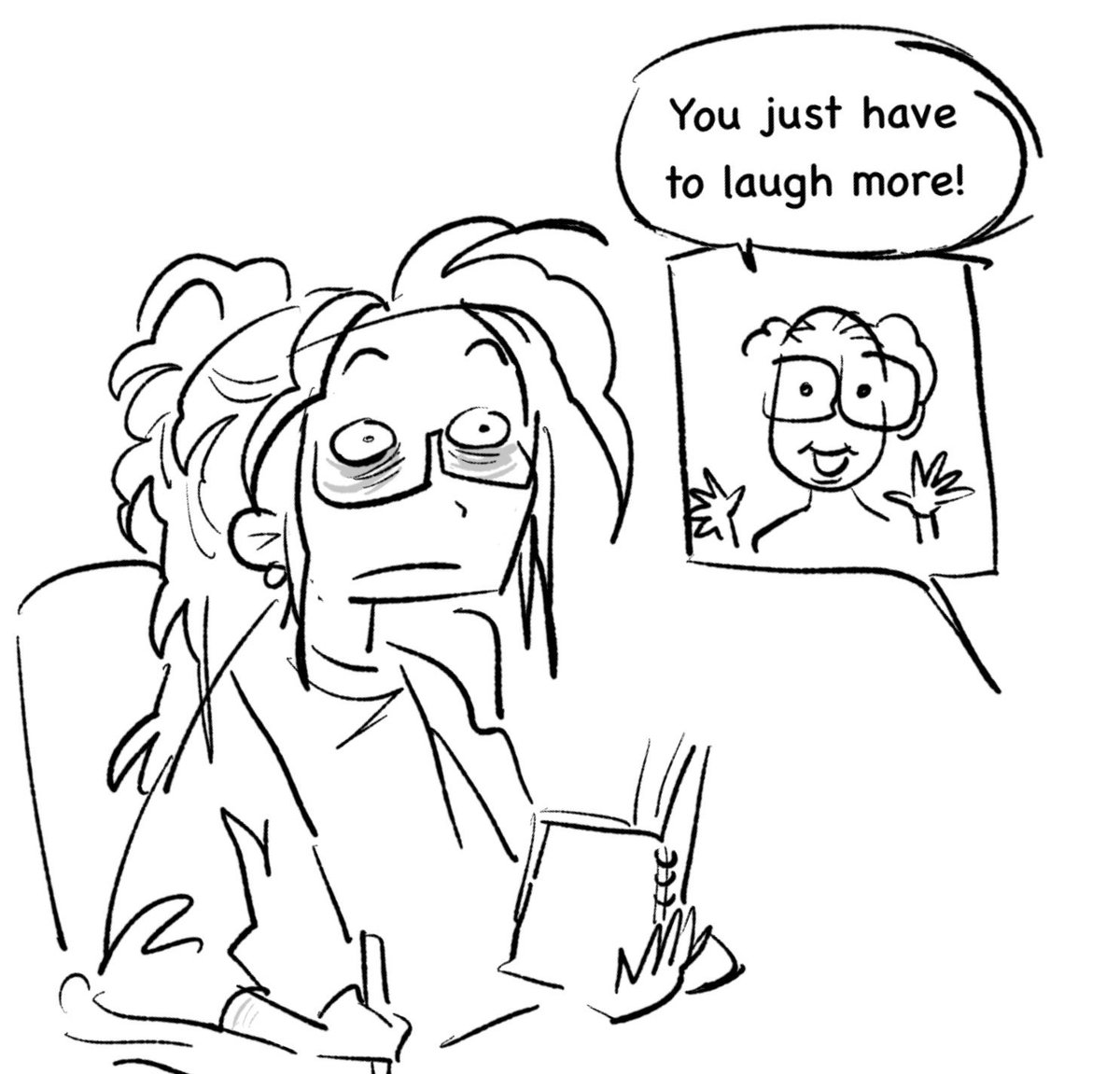 neexdle's tweet photo. Therapy is great https://t.co/73OZQCk0Vz