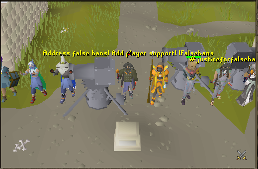 ringo794's tweet photo. "nobody cares" "just give up" "you're wasting your time" @JagexLight @JagexAyiza @JagexPheasant https://t.co/sbvTWb2ePa