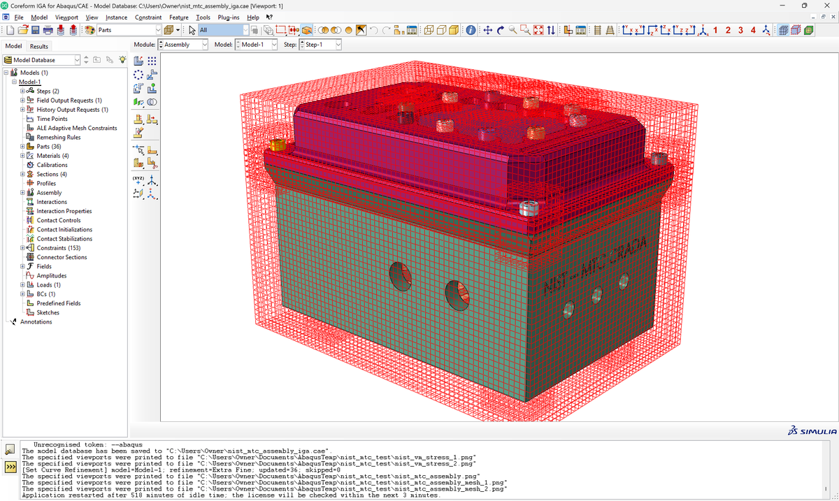 TheCoreform's tweet photo. Manual meshing can be one of the most time-consuming parts of simulation.

Join us for a live preview of Coreform IGA for Abaqus and see how IGA can help analysts move from detailed CAD geometry to simulation with fewer meshing bottlenecks.

Register here:
https://t.co/cGaCsC02q9 https://t.co/XtCXxsSmhb