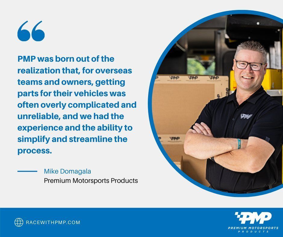 racewithpmp's tweet photo. Simplifying and streamlining the international shipping process has been a key part of our mission from the beginning. Our partnership with @DHLUS plays a major role in that. #racewithpmp https://t.co/2AW82MOpB5