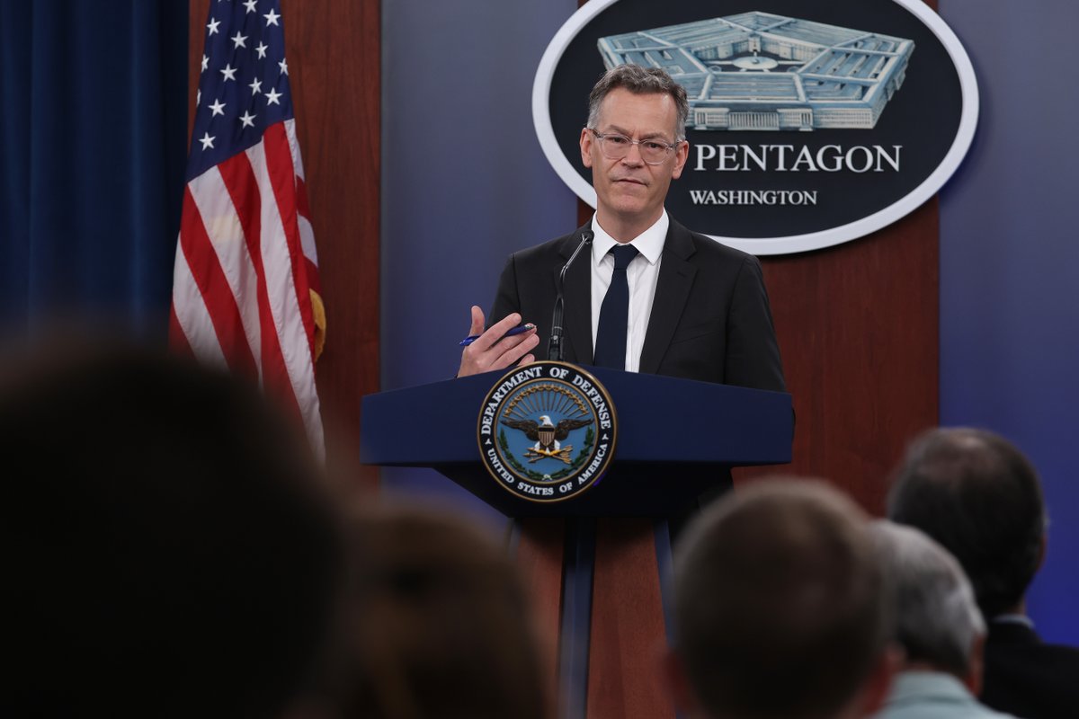 U.S. Under Secretary of Defense for Policy Colin Kahl speaks during a news briefing at the Pentagon on July 7, 2023 in Arlington, Virginia. (Photo credit: Getty)