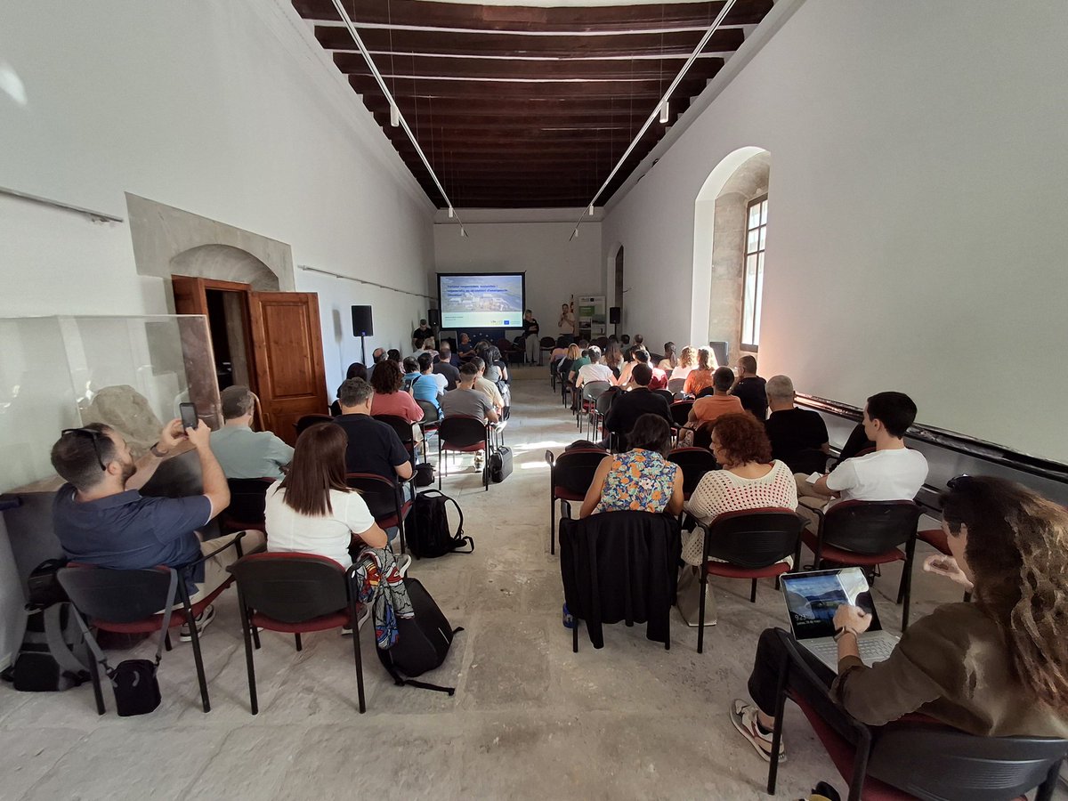lifeeCOadapt50's tweet photo. Una setantena de persones participen a la 1a jornada Horitzó eCOadapt50 sobre turisme sostenible, responsable i regeneratiu al santuari del Miracle
https://t.co/zq1V7APgvk https://t.co/d3IxpDAsEE