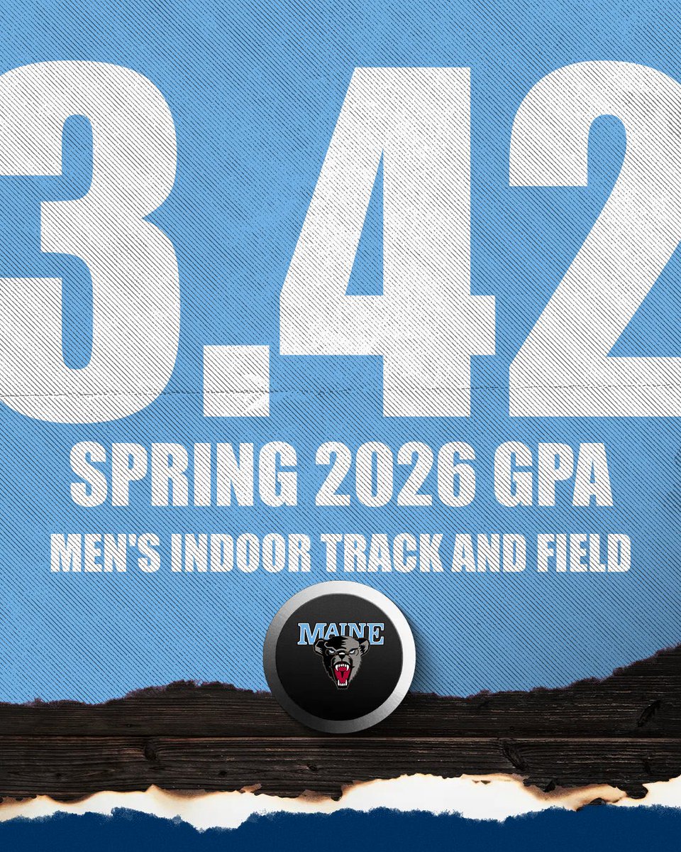 MaineXCTF's tweet photo. Our athletes were putting in the work in the classroom this semester! 📚

#BlackBearNation https://t.co/dfsJ7V1JWy