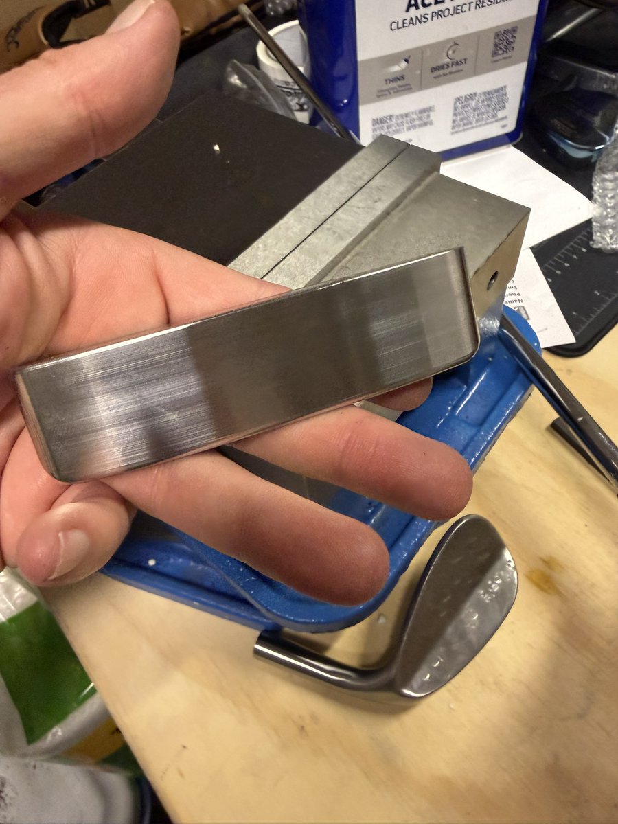 MWPutters's tweet photo. Right off the CNC.  Peep the mill marks 🔥👊💯🫡

#Dalehead https://t.co/JCximVcOQe