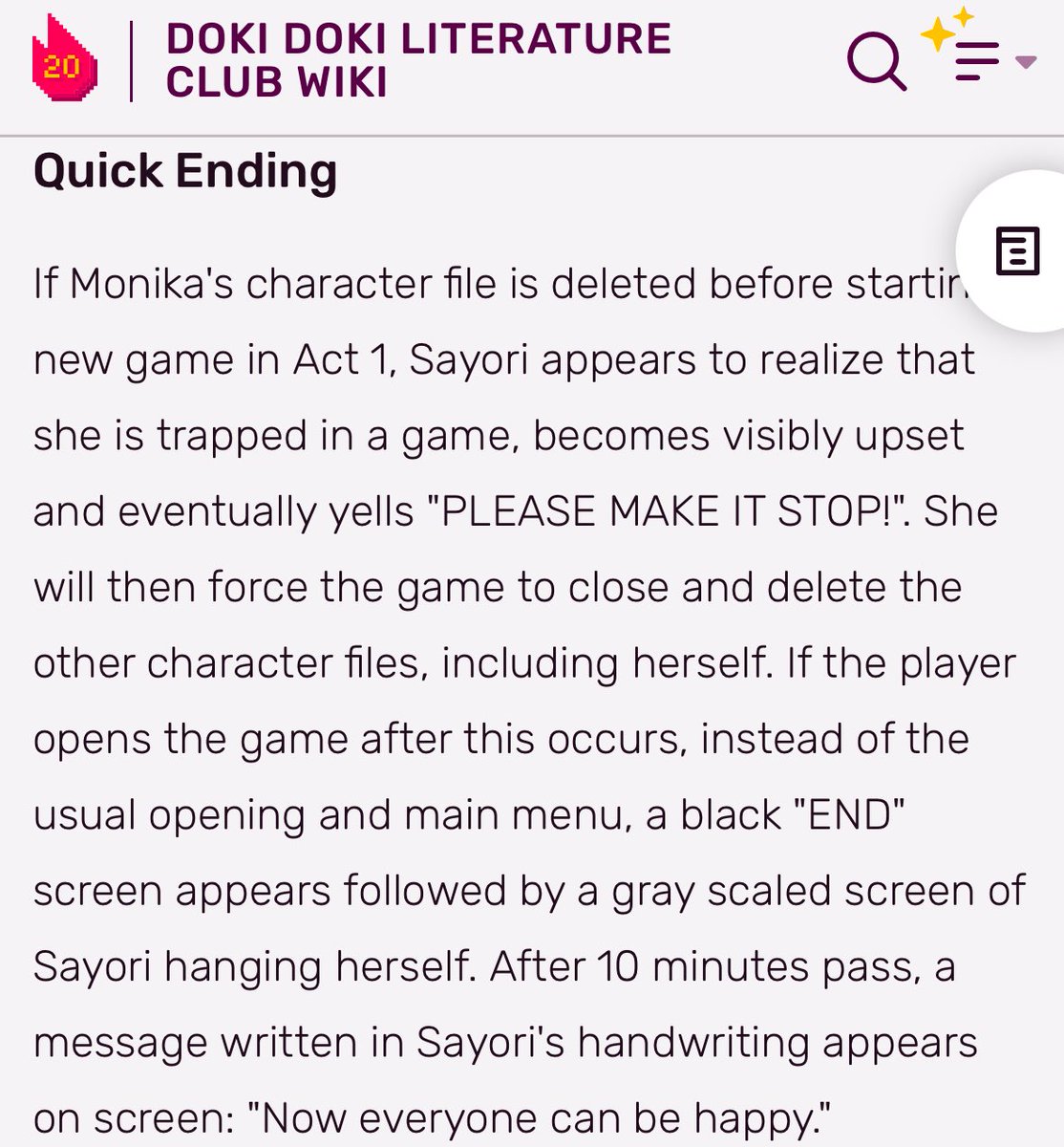 Hall75896253230's tweet photo. @Tron_Catt_ @dumbti3 By the same standard, Sayori straight up murdered Yuri and Natsuki almost immediately if she becomes self-aware but doesn’t have any example of how Monika copes with epiphany, but from my observation Sayori stans simp too hard for their precious bun to ever respond to this point https://t.co/Nv0fK8kSXj