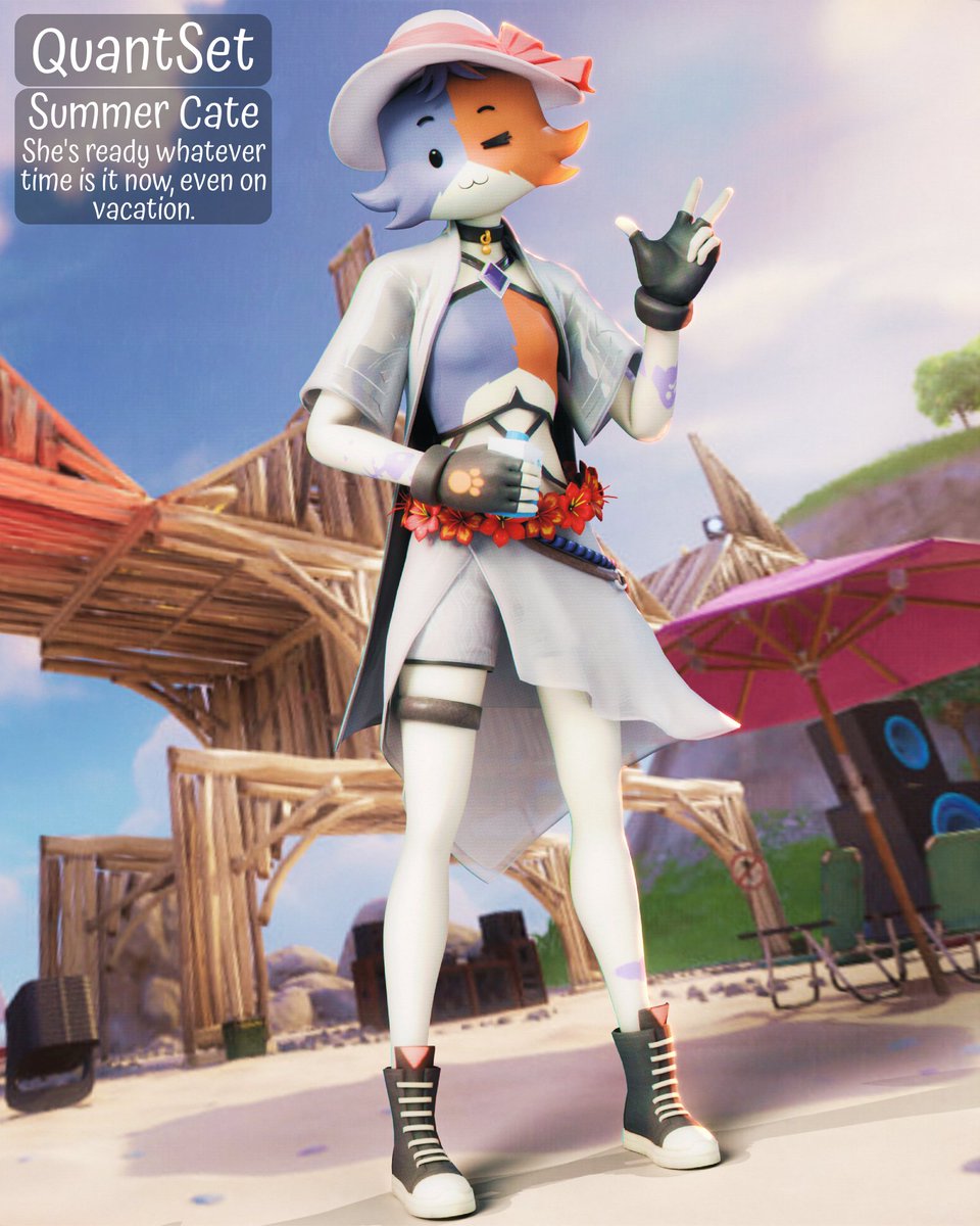 QuantSet's tweet photo. Here are mine concepts #FortniteCommunityDay, hope you enjoy them! :)

#FortniteConcept https://t.co/C180hh5uZC