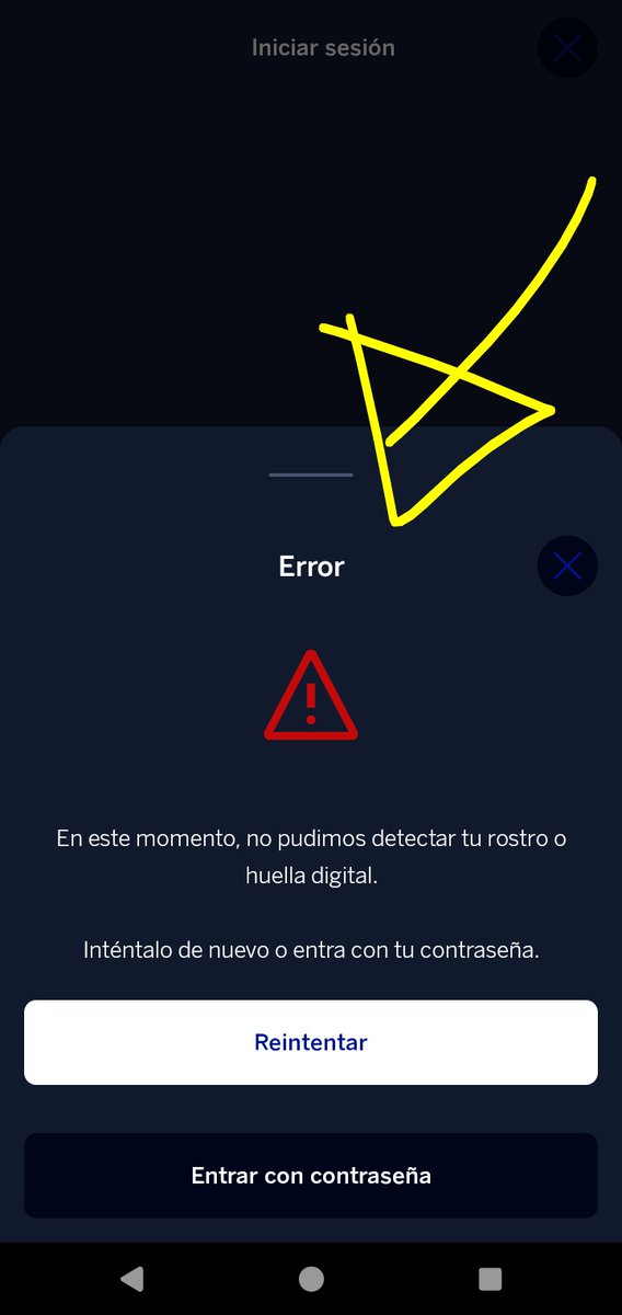 ValdezRBN2's tweet photo. Otra vez se cayó la app #BBVA @BBVA_Mex. 😡 https://t.co/CkCujjNB3e
