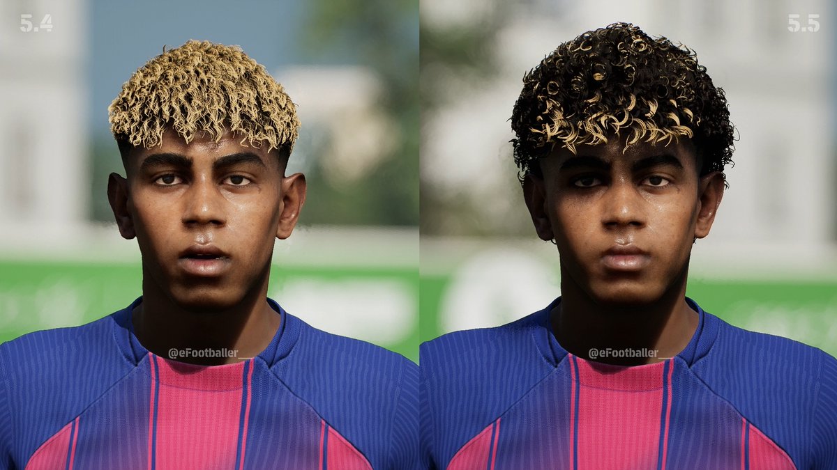 eFootballer___'s tweet photo. New faces in #eFootball 2026 Version 5.4 vs 5.5 comparison 🎥

➡️https://t.co/3hmOUwpxTO https://t.co/AEMvzyE35l